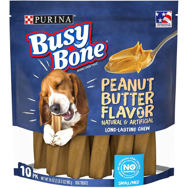 Purina Busy Bone Dog Chew Peanut Butter, 35 oz-Dog-Purina-PetPhenom