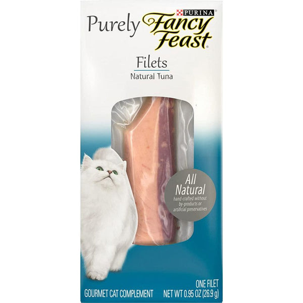 Purina Fancy Feast Purely Natural Filets Tuna, 0.95 oz-Cat-Purina-PetPhenom