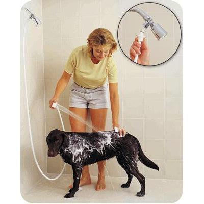RINSE ACE® Rinse Ace Deluxe Pet Shower Sprayer with 8 foot Hose and Showerhead Attachment-Dog-RINSE ACE®-PetPhenom