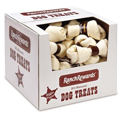 Ranch Rewards Natural Rawhide Bones Value Packs -4"-5" - 85 pieces per pack-Dog-Ranch Rewards-PetPhenom