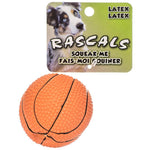 Rascals Latex Basketball Dog Toy, 2.5" Diameter-Dog-Coastal Pet Products-PetPhenom