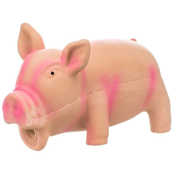 Rascals Latex Grunting Pig Dog Toy - Pink, 6.25" Long-Dog-Coastal Pet Products-PetPhenom