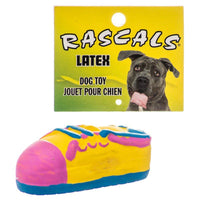 Rascals Latex Small Tennis Shoe Dog Toy, 3.5" Long-Dog-Coastal Pet Products-PetPhenom