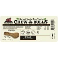 Redbarn Pet Products Chew-A-Bulls Brush Dental Dog Treats Small, 75 count-Dog-Redbarn-PetPhenom