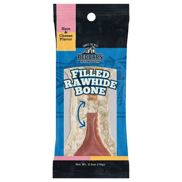 Redbarn Pet Products Fill Rawhide Bone -Ham & Cheese-Dog-Redbarn Pet Products-PetPhenom