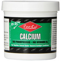 Rep Cal Phosphorus Free Calcium without Vitamin D3 - Ultrafine Powder, 3.3 oz-Small Pet-Rep-Cal-PetPhenom