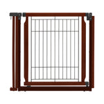 Richell Convertible Elite Additional Door Panel Cherry Brown 33.9" x 1.4" x 31.5"-Dog-Richell-PetPhenom