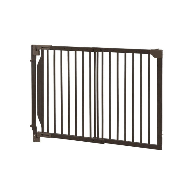 Richell Expandable Walk-Thru Pet Gate Bamboo 31.5" - 47.2" x 2" x 32.3"-Dog-Richell-PetPhenom