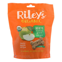 Riley's Organics Organic Dog Treats, Apple Recipe, Large - Case of 6 - 5 OZ-Dog-Riley's Organics-PetPhenom