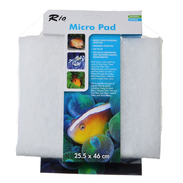 Rio Micro Pad - Universal Filter Pad, Micro Pad - 18" x 10"W - (25.5 cm x 46 cm)-Fish-Rio-PetPhenom