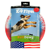 Ruff Dawg K9 Flyer Rubber Dog Toy Large Assorted Colors-Dog-Ruff Dawg-PetPhenom