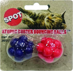 SPOT Atomic Rubber Bouncing Balls - 2 Pack, 1.5 Inch