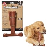 SPOT Bam-Bones Plus Coffee Wood T-Bone Dog Chew Toy, Beef Flavor, 7"