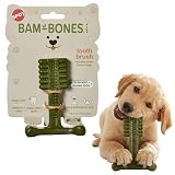 SPOT Bam-Bones Plus Toothbrush Dental Chew with Mint & Baking Soda, 4"