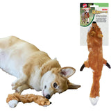SPOT Skinneeez Stuffing-Free 14" Dog Toy, Fox