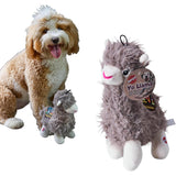 SPOT Yo Llama Plush Dog Toy with Squeaker Assorted Colors - 10 Inch