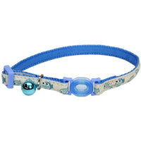 Safe Cat® Adjustable Snag-Proof Nylon Breakaway Collar, Glowing Blue-Cat-Coastal Pet Products-PetPhenom