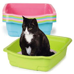 Savvy Tabby Litter Pans (6-Pack Assorted Colors)-Cat-Savvy Tabby-PetPhenom