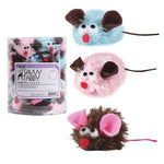 Savvy Tabby Snuggle Mice Cat Toys Canister, 48 pieces-Cat-Savvy Tabby-PetPhenom