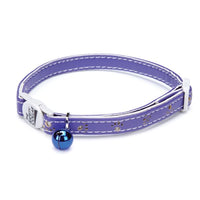 Savvy Tabby Sparkle Paw Collar 8"-12" -Purple-Cat-Savvy Tabby-PetPhenom