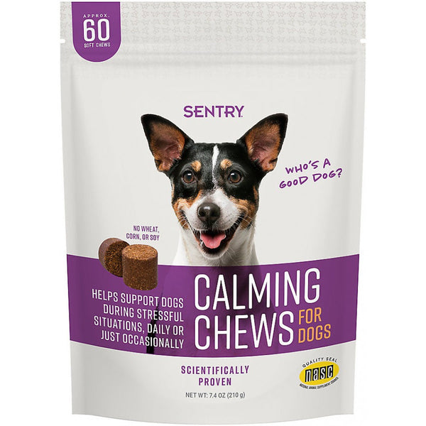 Sentry Calming Chews for Dogs, 60 count-Dog-Sentry-PetPhenom