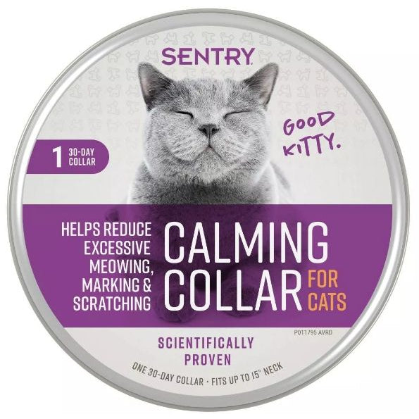 Sentry Calming Collar for Cats, 1 count-Cat-Sentry-PetPhenom