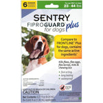 Sentry Fiproguard Plus IGR for Dogs & Puppies, Medium - 6 Applications - (Dogs 23-44 lbs)-Dog-Sentry-PetPhenom