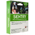 Sentry Flea & Tick Squeeze-On for Dogs, X-Large - 3 Count - (Dogs 66+ lbs)-Dog-Sentry-PetPhenom