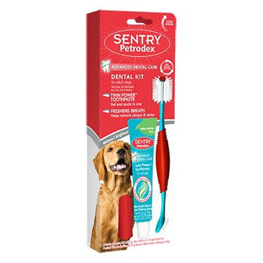 Sentry Petrodex Dental Kit for Adult Dogs, 1 count-Dog-Sentry-PetPhenom