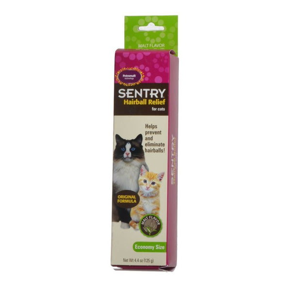 Sentry Petromalt Hairball Relief - Liquid Original Flavor, 4.4 oz-Cat-Sentry-PetPhenom