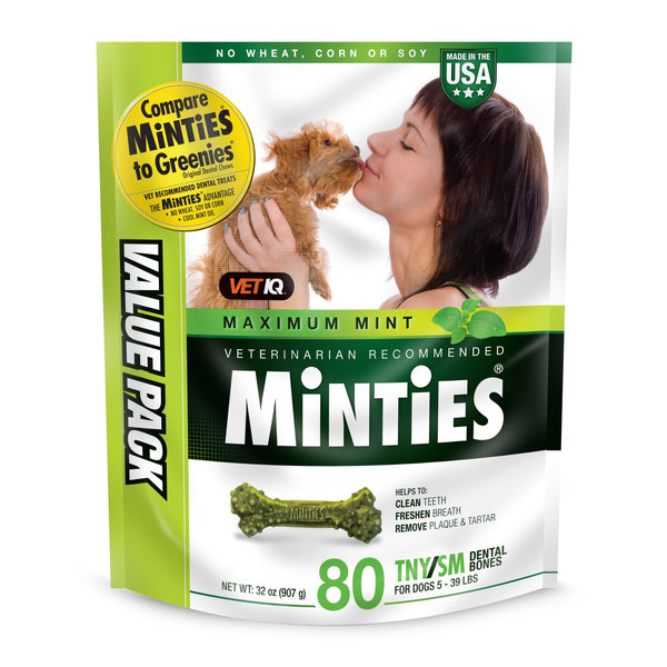Sergeants Minties Dental Treats for Dogs Tiny Small, 80 count-Dog-Sergeants-PetPhenom