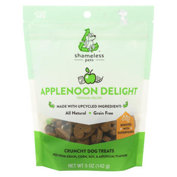 Shameless Pets - Treats Applenoon Delight - Case of 6 - 5 OZ-Dog-Shameless Pets-PetPhenom