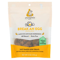 Shameless Pets - Treats Break An Egg - Case of 6 - 5 OZ-Dog-Shameless Pets-PetPhenom