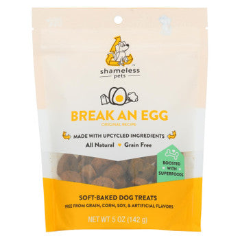 Shameless Pets - Treats Break An Egg - Case of 6 - 5 OZ-Dog-Shameless Pets-PetPhenom