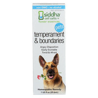 Siddha Flower Essences Temperment and Boundaries - Pets - 1 fl oz-Dog-Siddha Flower Essences-PetPhenom