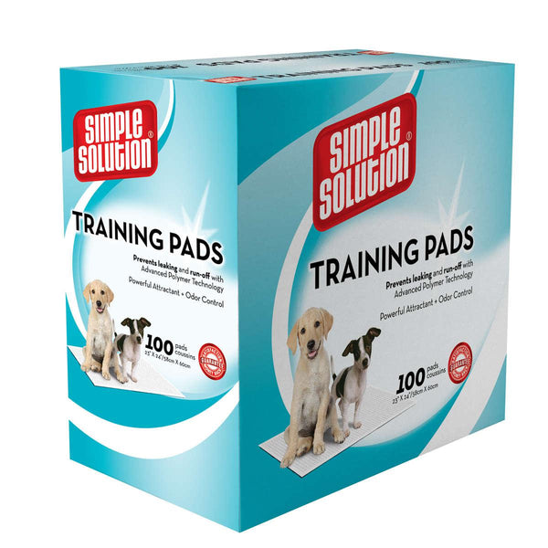 Simple Solution Training Pads 100 count Large 23" x 24" x 0.1"-Dog-Simple Solution-PetPhenom