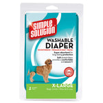 Simple Solution Washable Dog Diaper Extra Large Teal-Dog-Simple Solution-PetPhenom