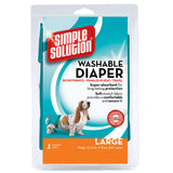 Simple Solution Washable Dog Diaper Large Teal-Dog-Simple Solution-PetPhenom