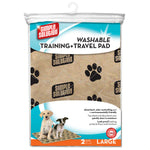 Simple Solution Washable Training and Travel Pad 2 pack 30" x 32" x 0.1"-Dog-Simple Solution-PetPhenom