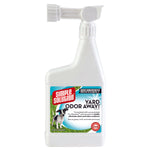Simple Solution Yard Odor Away Hose Spray Concentrate 32oz White 2.25" x 5.25" x 11.5"-Dog-Simple Solution-PetPhenom