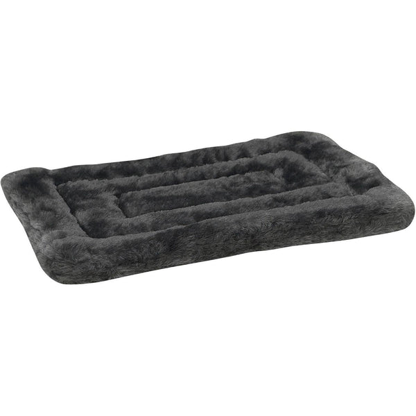 Slumber Pet Plush Mat - XL - 35" x 22" - Grey-Slumber Pet-PetPhenom