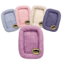 Slumber Pet Sherpa Crate Dog Beds - XL - Baby Pink-Dog-Slumber Pet-PetPhenom