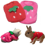 Small Animal Costume for Guinea Pig, Bunny Rabbit, Kitten, Ferret - 2 Pieces-QIUQIU US Store - B09GM9YQ25-XXX-Small-PetPhenom