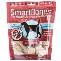 SmartBones Chicken & Vegetable Dog Chews, Small - 3.5" Long - Dogs under 20 Lbs (6 Pack)-Dog-Smartbones-PetPhenom