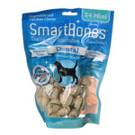 SmartBones Dental Bones - Chicken & Vegetable Dog Chews, Mini - 2" Long - Dogs under 20 Lbs (24 Pack)-Dog-Smartbones-PetPhenom