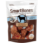 SmartBones Mini Chicken and Peanut Butter Bones Rawhide Free Dog Chew, 8 count-Dog-Smartbones-PetPhenom