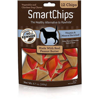 SmartBones SmartChips Peanut Flavored Dog Chews, 12 count-Dog-Smartbones-PetPhenom