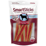 SmartBones SmartSticks Vegetable and Chicken Rawhide Free Dog Chew, 5 count-Dog-Smartbones-PetPhenom