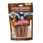 SmartBones Stuffed Twistz with Real Peanut Butter, 6 Pack - (6.9 oz)-Dog-Smartbones-PetPhenom