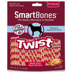 SmartBones Vegetable and Chicken Smart Twist Sticks Rawhide Free Dog Chew, 50 count-Dog-Smartbones-PetPhenom